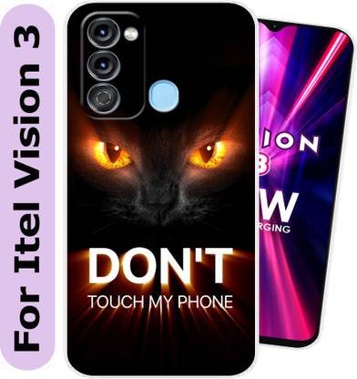 SmartGoldista Back Cover for Itel Vision 3