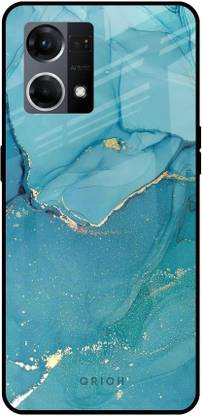 QRIOH Glass Back Cover for Oppo F21s Pro