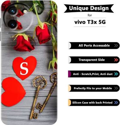 BUYMORE Back Cover for Vivo T3x 5G