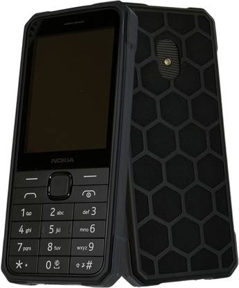 Gizmofreaks Back Cover for Nokia 220 4G 2024 DS - Model No. : TA-1617 Rugged Case ( Pack of 2 )