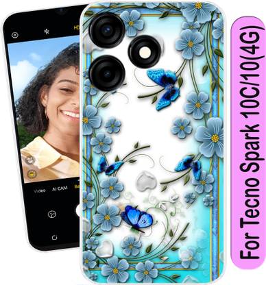 Goldista Back Cover for Tecno Spark 10C, Spark 10 4G