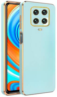 A3sprime Back Cover for Poco M2 Pro, |Soft Silicon Golden Side Colored with Drop Protective Case|