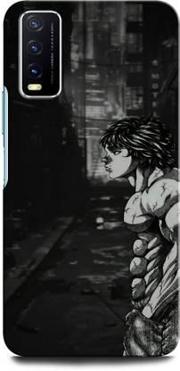 INTERWEY Back Cover for Vivo Y20A BAKI HANMA, BODYBUILDER, ANIME, CARTOON