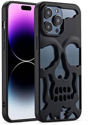 APTIVOS Back Cover for Apple iPhone 12 Pro Max 3D Skull Design