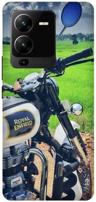 JUGGA Back Cover for vivo V25 Pro 5G, V2158, ROYAL, ENFIELD, BULLET, BIKE, LOVER, RACER