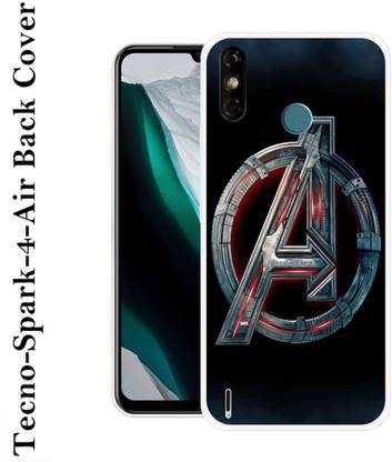 PINKLAND Back Cover for Tecno Spark 4 Air