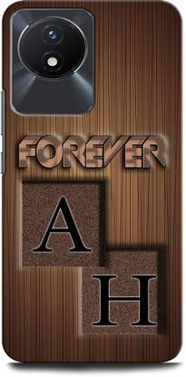 INTELLIZE Back Cover for VIVO Y02T 2252 AH, A LOVE H, H LOVE A, A LETTER, H LETTER, AH NAME