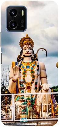 DIKRO Back Cover for vivo Y15s, V2120, HANUMAN, JI, MARUTI, BAJRANG, BALI, BALAJI, STATUE