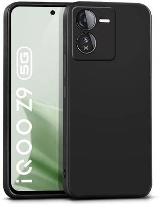 Hydbest Back Cover for iQOO Z9 5G, Slim Ultra Soft | Inner Fabric Lining | Matte Camera Protection