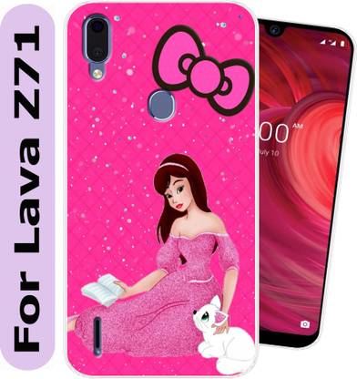 SmartGoldista Back Cover for Lava Z71