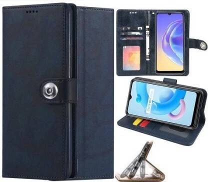 Rahishi Flip Cover for Realme 8i Magnetic Closure Flip Case