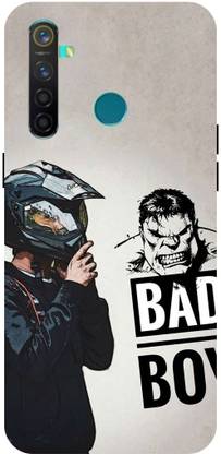 ADZIRE Back Cover for realme 5 Pro, RMX1971, BAD, BOY, RIDER
