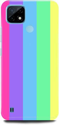 play fast Back Cover for Realme C25Y, RMX3268 RAINBOW, ABSTRACT, ART, COLOR