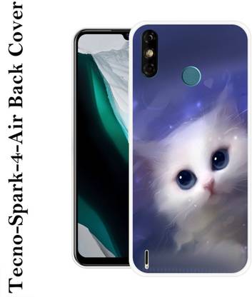 PINKLAND Back Cover for Tecno Spark 4 Air