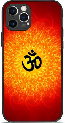 Absinthe Back Cover for Apple iPhone 12 / 12 Pro Om Symbol Hindu Hinduism