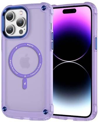 MILLION CASES Back Cover for iPhone 14 Pro Wave Armor Matte Shield Case