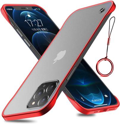RiverForest Back Cover for Iphone 11 Pro Max, Frameless Matte Transparent with Ring Buckle, Case For Iphone 11 Pro Max