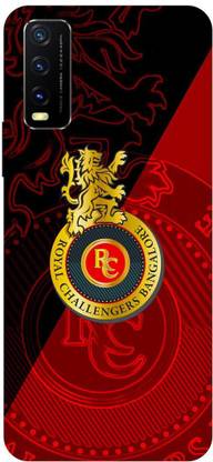 MASURA Back Cover for VIVO Y20- V2029 RCB, TEAM, LOGO, DESIGN, EMBLEM