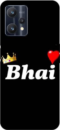softcrash Back Cover for Realme 9Pro 5G KING BHAI, BHAI LOVER, CROWN, ABSTRACT, WALK, LOVE