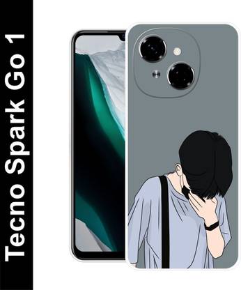 VKCase Back Cover for Tecno Spark Go 1, KL4, BOY,SINGLE BOY,MAN