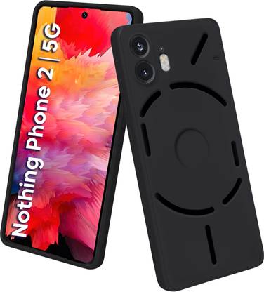 Vshop Back Cover for Silicone Designed Back Case Cover for Nothing Phone (2)