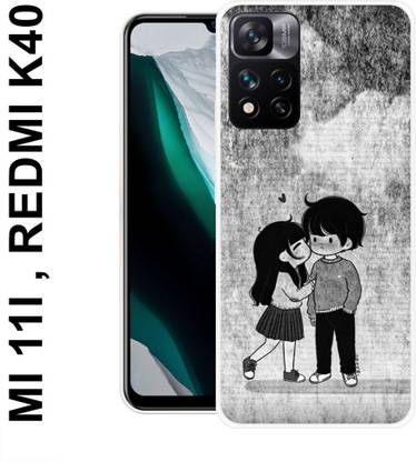 MOBECARE Back Cover for MI 11I LOVE, BOY AND GIRL, COUPLE, CUTE, HEART, COOL, UNIQUE, TRENDING