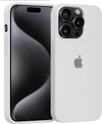 Qcase Back Cover for Apple iPhone 15 Pro Max Liquid Silicone