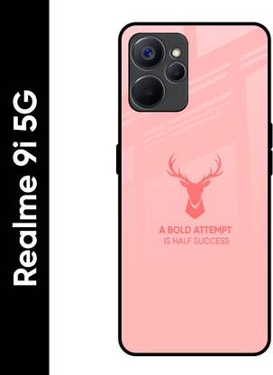QRIOH Glass Back Cover for Realme 9i 5G