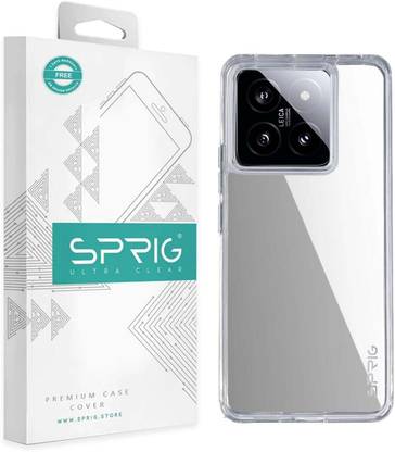 Sprig Back Cover for Sprig Transparent Back Cover for Mi 14, Xiaomi 14 (Transparent, Grip Case, Pack of: 1)