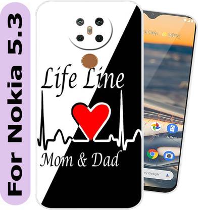 SmartGoldista Back Cover for Nokia 5.3