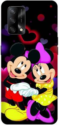 प्ले फास्ट Back Cover OPPO F19s, CPH2223, MICKEY, MOUSE, MINNIE, MOUSE, DOLL के लिए