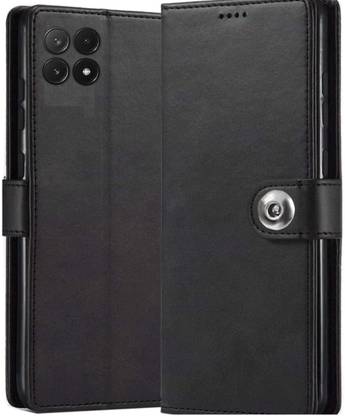 ExclusivePlus Front & Back Case for Poco X6 5G | Premium Imported Business Series Wallet Flip Back Cover