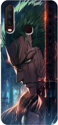 KHUWAL & SONS Back Cover for VIVO Y15 ONE PIECE, LUFFY, GEAR FIVE, ZORO, ANIME