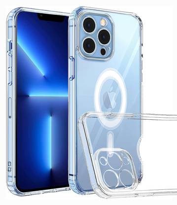 BESPRO Back Cover for Apple iPhone, 13 Pro MAGNETIC CLEAR PHONE CASE