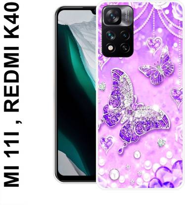 MOBECARE Back Cover for MI 11I BUTTERFLY, GLITTER, COOL, UNIQUE, ANIMALS, TRENDING, FOR HER