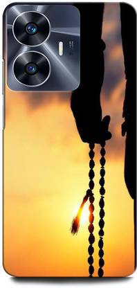 ORBIQE Back Cover for Vivo Y02 ALONE BOY, NATURE, SUN, PHOTOSHOT, MORNING VIBES, MALA