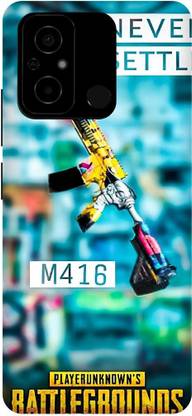 जुग्गा Back Cover POCO C55, MZB0DDTIN, PUBG, KAR98, M416, AKM, AWM, DP28 FREE FIRE,GUN के लिए