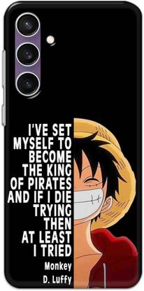 NDCOM Back Cover for Samsung Galaxy S23 FE Anime One Piece Monkey D. Luffy Printed Hard Case