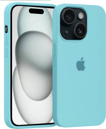 Qcase Back Cover for Apple iPhone 15 Plus Liquid Silicone