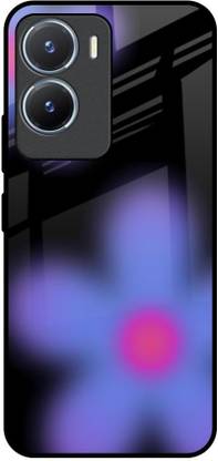 QRIOH Glass Back Cover for Vivo T2x 5G