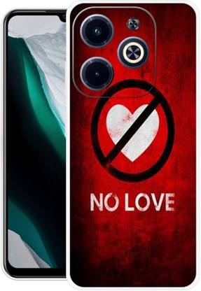 Indus Back Cover for Infinix HOT 40i, No, Love, Theme, Quate, Angry, 403