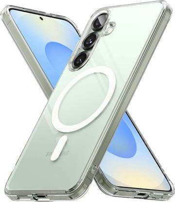 Mobilebies Back Cover for Samsung Galaxy S25 Transparent Magnetic Case