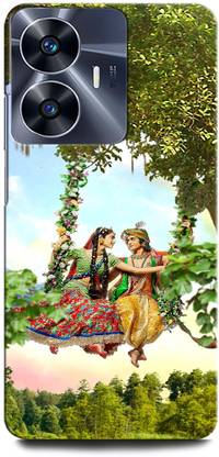 ORBIQE Back Cover for Vivo Y02T KRISHNA, LORD KRISHNA, VASUDEV, GOD, KRISHN KANHIYA, RADHA