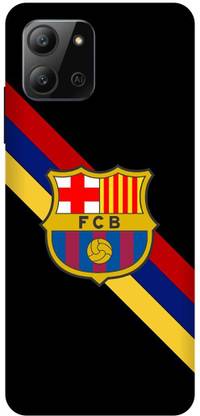 Rockyard Back Cover for Infinix Hot 11 2022, X675, FCB, BARCELONA, LOGO, SIGN