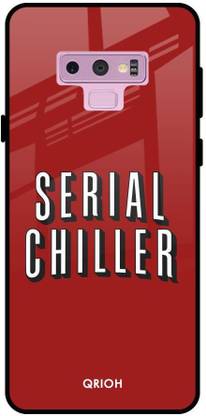 QRIOH Glass Back Cover for Samsung Galaxy Note 9