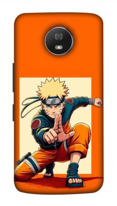 NDCOM Back Cover for NDCOM For Motorola Moto G5s Back Cover Orange Color Anime