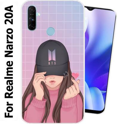 Goldista Back Cover for Realmee Narzo 20A