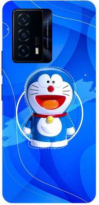 softcrash Back Cover for iQOO Z5 5G DORAEMONNOBITA, ESPACIO, MARINE, DESERT, WORDS