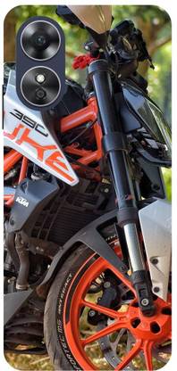 ADZIRE Back Cover for OPPO A17, CPH2477, KTM, BIKE, LOVER, RIDER, KTM, DUKE