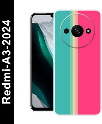 SBS Back Cover for Redmi A3 2024 , BLACK, WHITE , RAINBOW, ABSTRACT, COLOURFULL